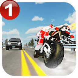 Extreme Highway Traffic Bike Race :Impossible Game
