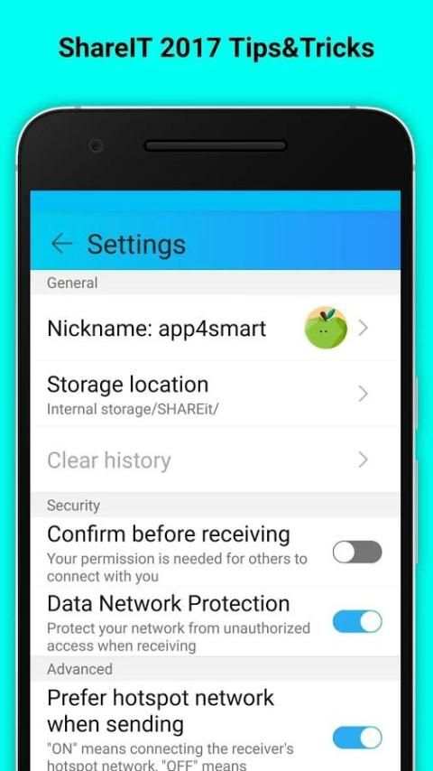 Free SHAREit 2017 tips screenshot 1