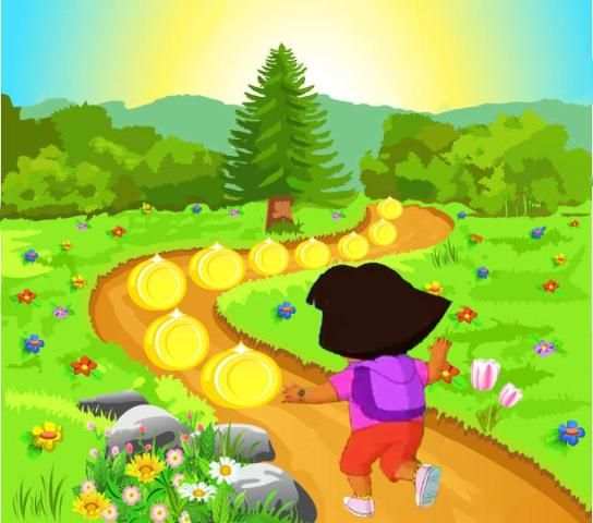 TEMPLE DORA JUNGLE RUN 3D screenshot 2
