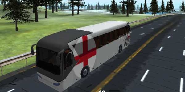 Soccer Team Bus Simulator 3D screenshot 3