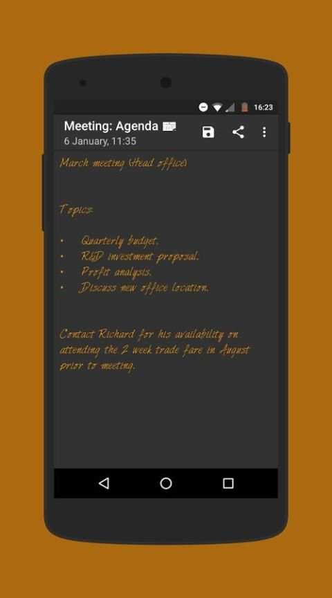 My Notes - Notepad Free screenshot 1