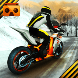Highway Snow Racer VR أيقونة