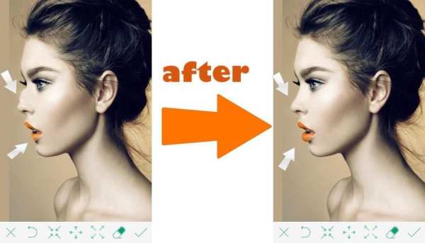 عملية التجميل في تعديل الصور 2 تصوير الشاشة