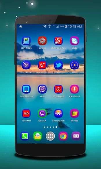 Best Huawei P9 Launcher Theme screenshot 1