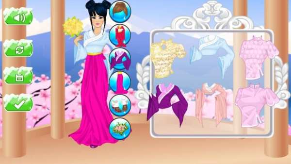 chinese princess make-up games screenshot 8