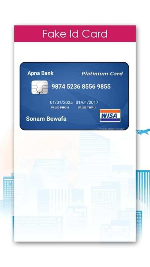 Fake ID Card Maker 3 تصوير الشاشة
