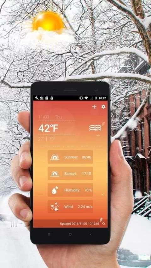 Weather 1 تصوير الشاشة