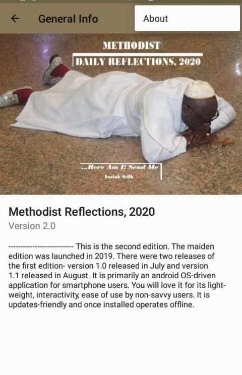 Methodist Daily Reflections, 2020 स्क्रीनशॉट 2