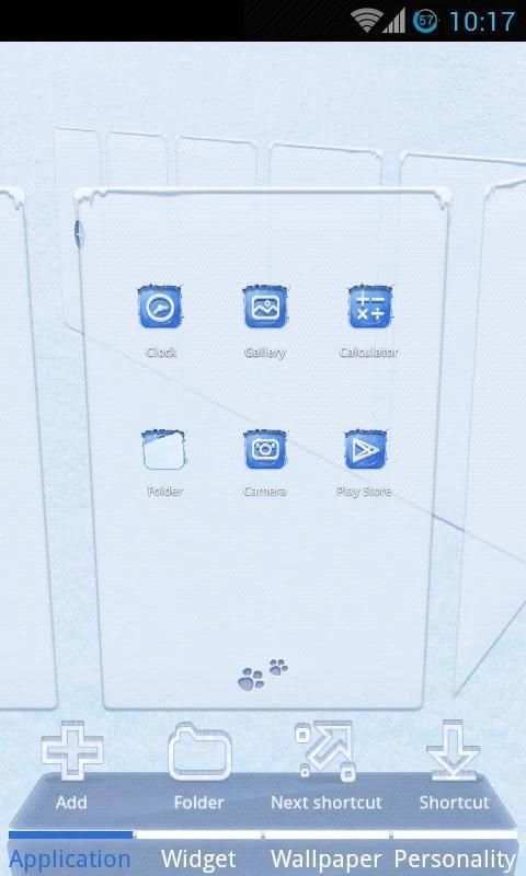 Frozen Next Launcher 3D Theme screenshot 2