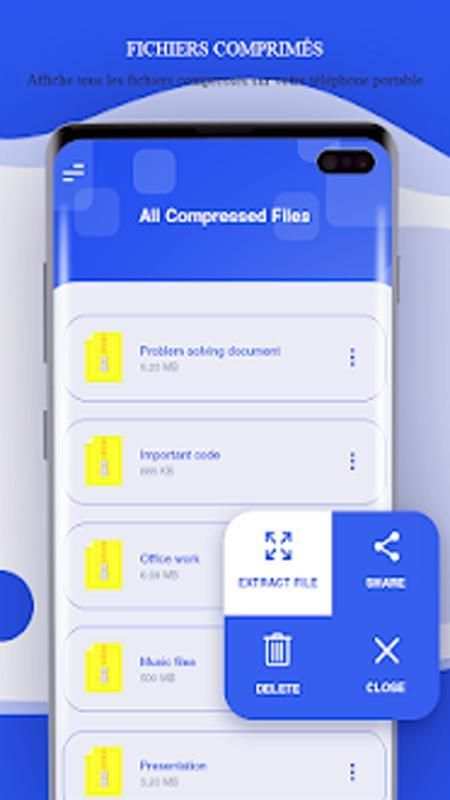 Winrar Zip RaR स्क्रीनशॉट 4