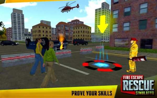 Fire Escape Rescue Story 3D स्क्रीनशॉट 3