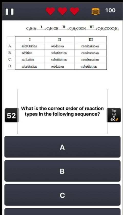 O levels Chemistry MCQ скриншот 3