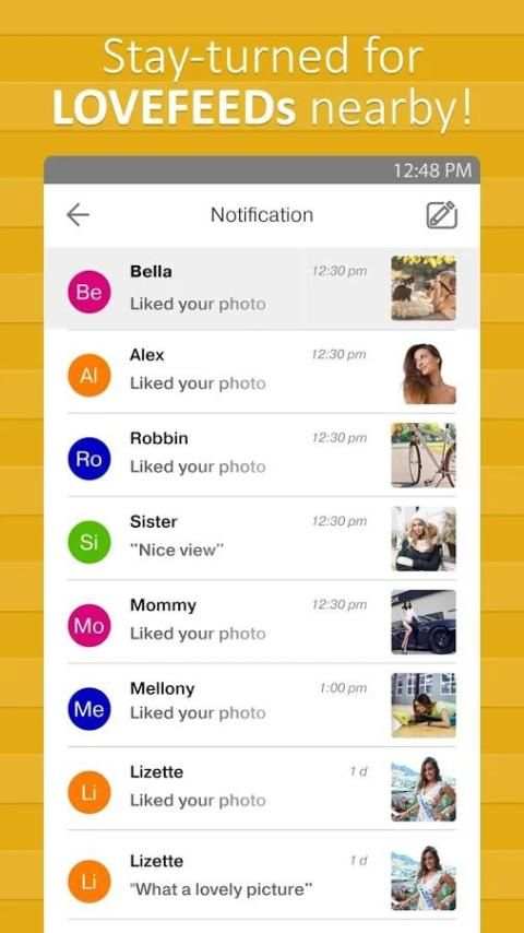 LoveFeed: Love,Chat,Date,Flirt screenshot 3