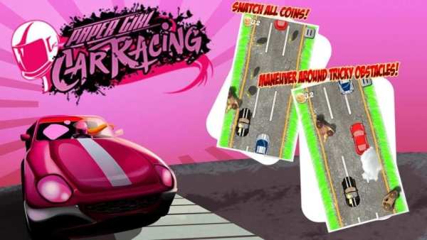 Paper Girl Car Racing Game screenshot 3