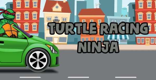 Turtle Racing Ninja скриншот 1
