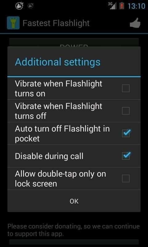 Fastest Flashlight screenshot 1