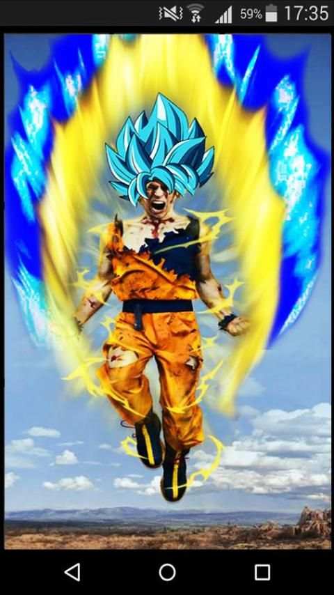Photo Effects - Saiyan Camera screenshot 4
