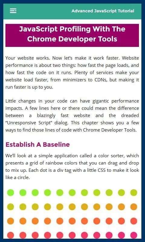 Advanced Javascript 4 تصوير الشاشة