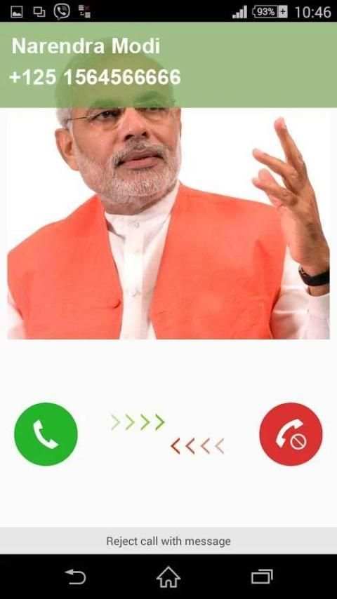Narendra Modi Calling Prank screenshot 1
