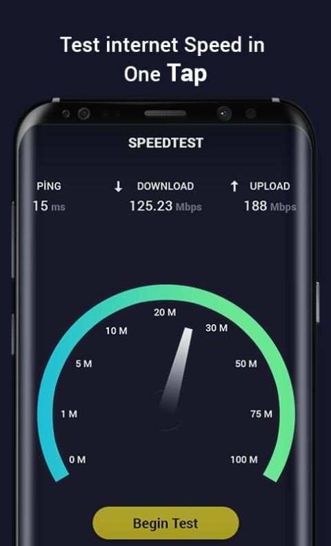 Internet Speed Test - Wifi & 4G, 3G Speed check screenshot 2