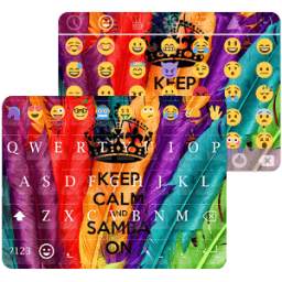 Carnival Emoji Keyboard Theme