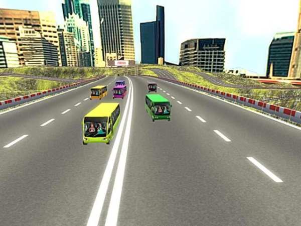 Hill Climb Bus Hill Racing скриншот 1
