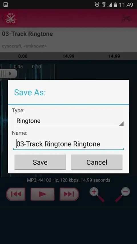 Mp3 cutter for android screenshot 3