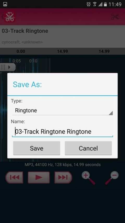 Mp3 cutter for android screenshot 3