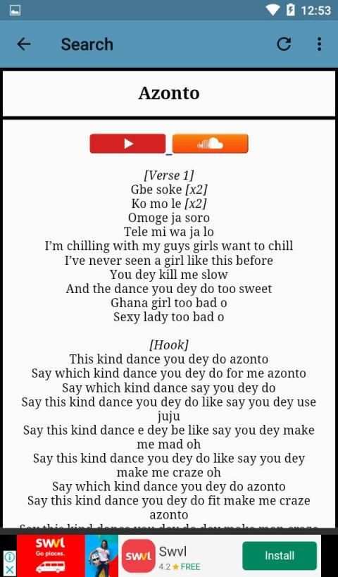 Wizkid Songs Lyrics स्क्रीनशॉट 5