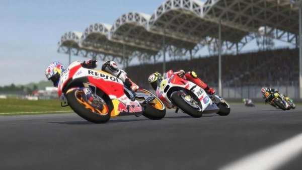 MotoGP Racing 3D скриншот 2