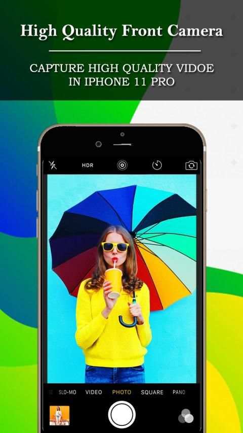 Camera for iphone 11 pro स्क्रीनशॉट 1