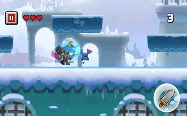 Brave Run 2: Frozen World screenshot 1