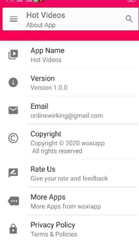 Hot Videos स्क्रीनशॉट 1