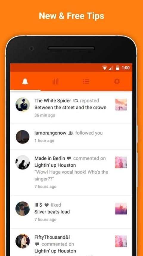 Free Soundcloud Music Tips screenshot 1