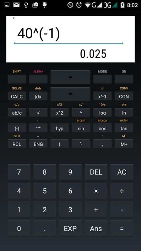 My calculator fx-570MS स्क्रीनशॉट 4