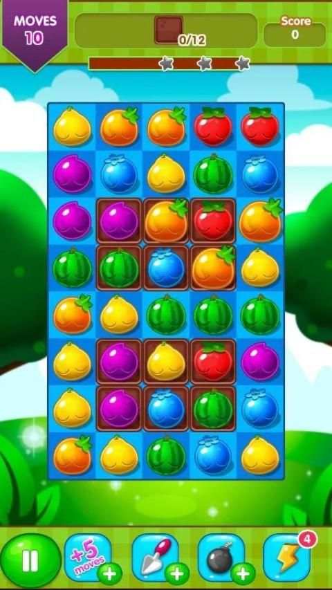 Fruit Candy Blast - The Fruit Link Crush Mania स्क्रीनशॉट 3