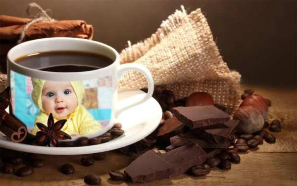 Coffee Cup Photo Frame 2 تصوير الشاشة