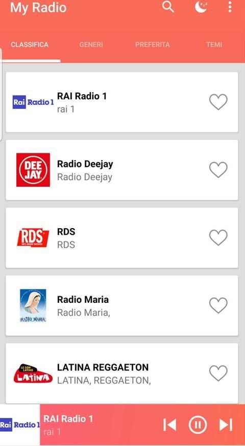 Radio Dab, Fm, Am, Italia - My Radio screenshot 9