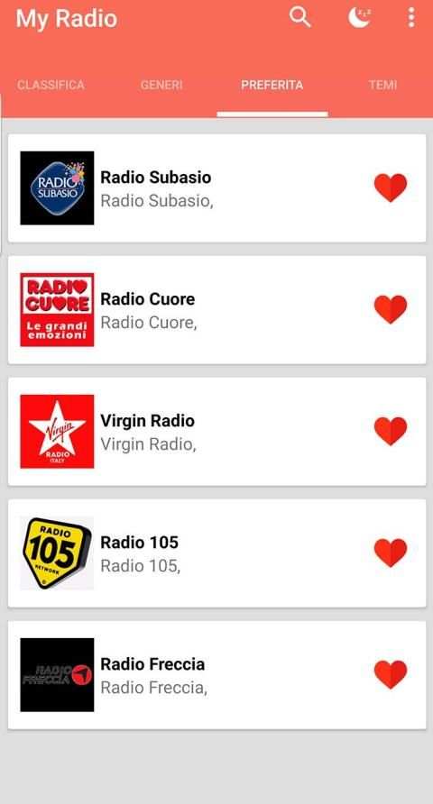 Radio Dab, Fm, Am, Italia - My Radio screenshot 8