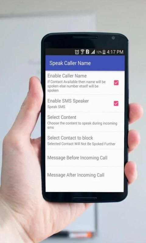 Caller Name Speaker screenshot 3