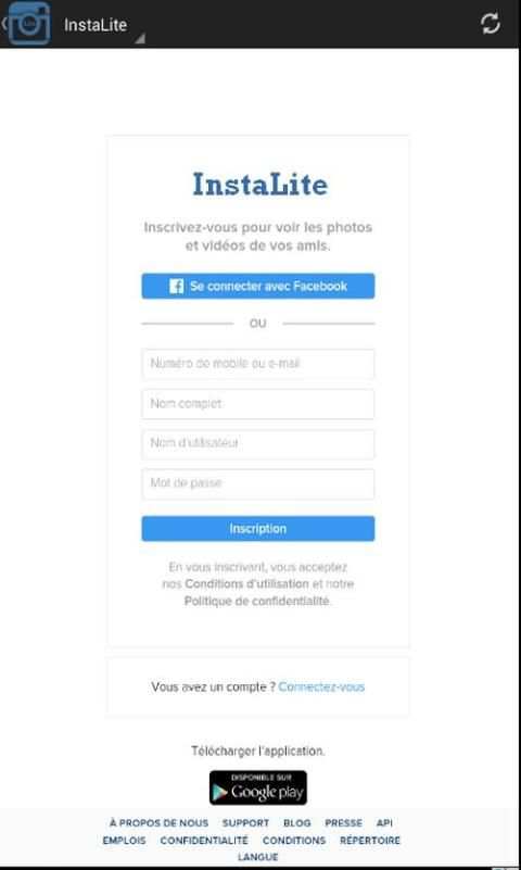 InstaLite - Lite for Instagram screenshot 3