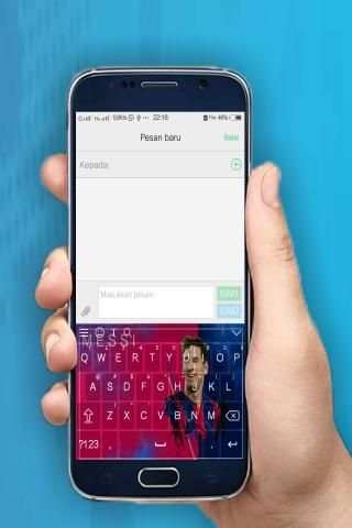 Football Player Keyboard 1 تصوير الشاشة