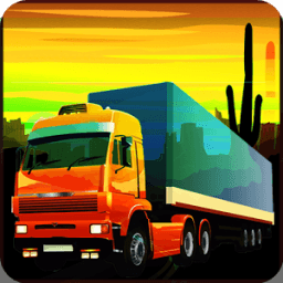 Truck Driver Transpoter Jump आइकन