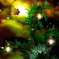 Tree In Night LWP आइकन