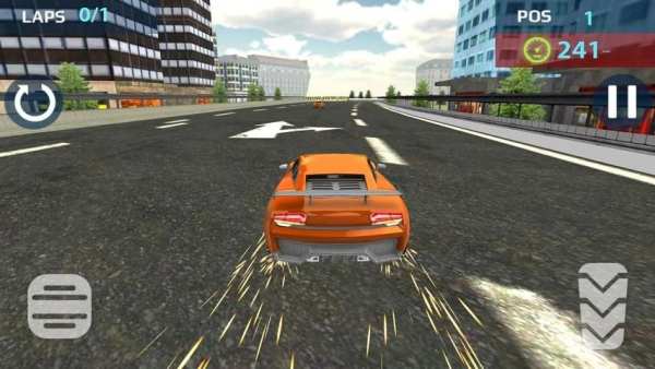Airborne Car Racing स्क्रीनशॉट 2