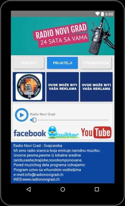 Radio Novi Grad screenshot 1