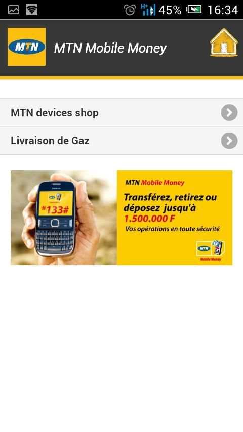 MTN Mobile Money स्क्रीनशॉट 1
