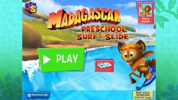 Madagascar Surf n' Slides Free скриншот 5