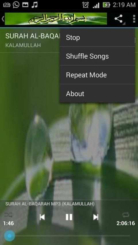 SURAH AL-BAQARAH MP3 screenshot 5