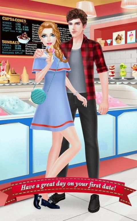 HS First Date - Beauty Salon 1 تصوير الشاشة
